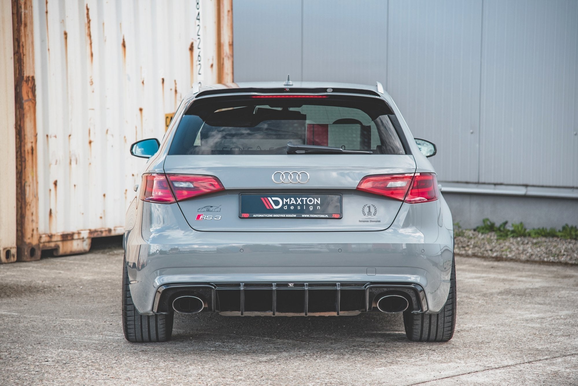 Maxton Design Difusor trasero para Audi RS3 8V Sportback - imagen 2