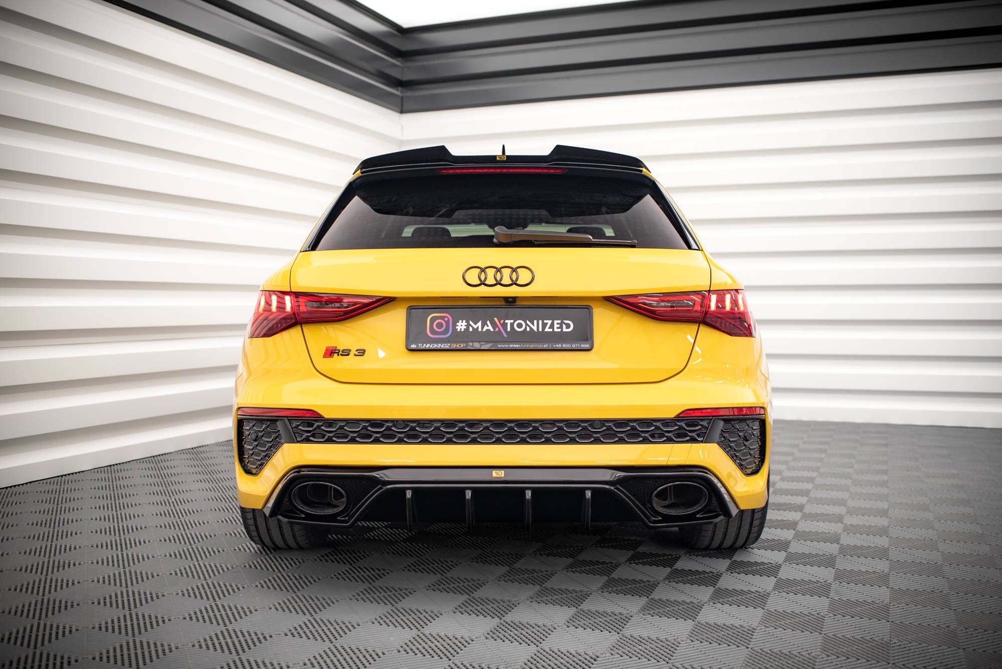 Maxton Design Difusor trasero para Audi RS3 8Y - imagen 8