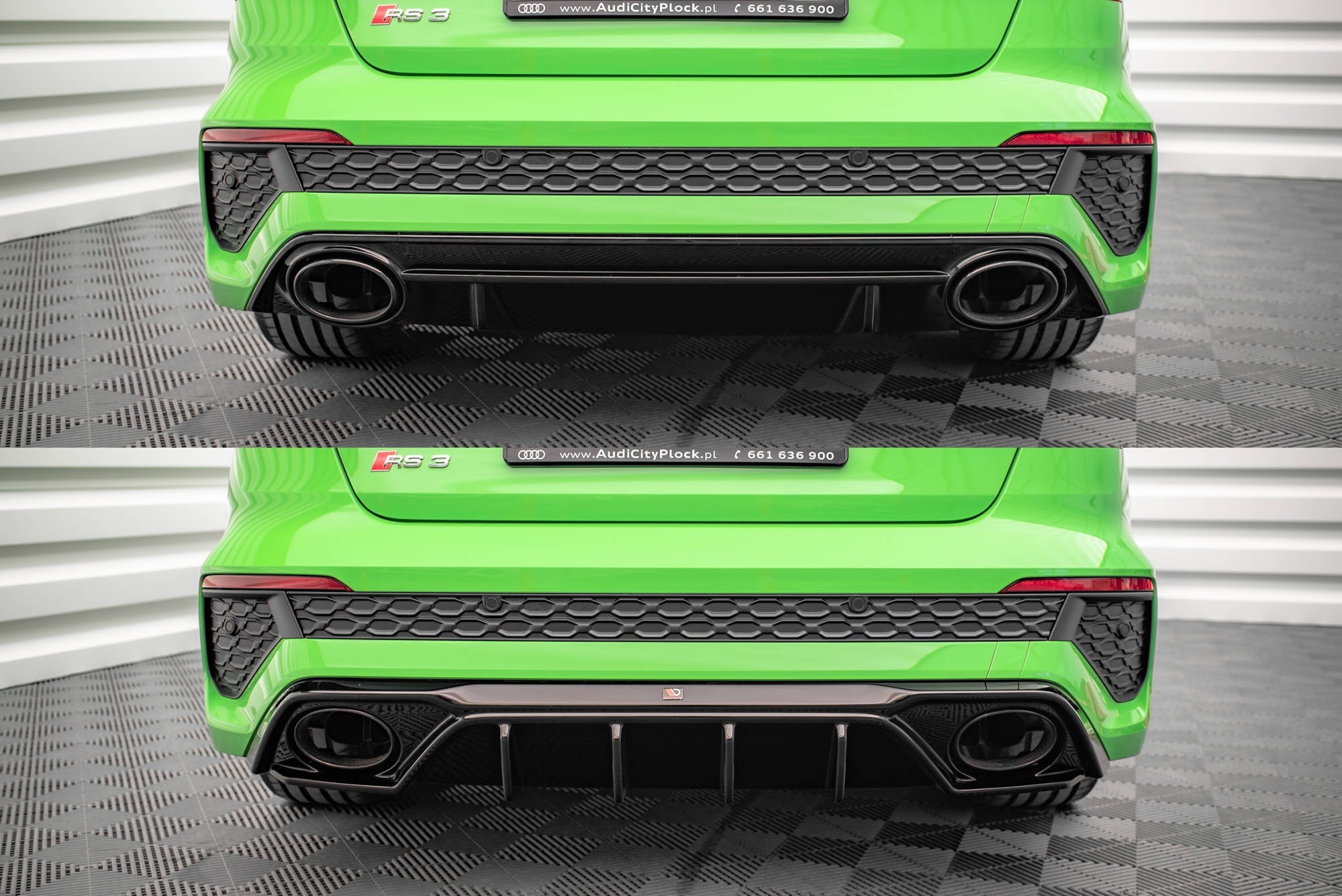 Maxton Design Difusor trasero para Audi RS3 8Y - imagen 3