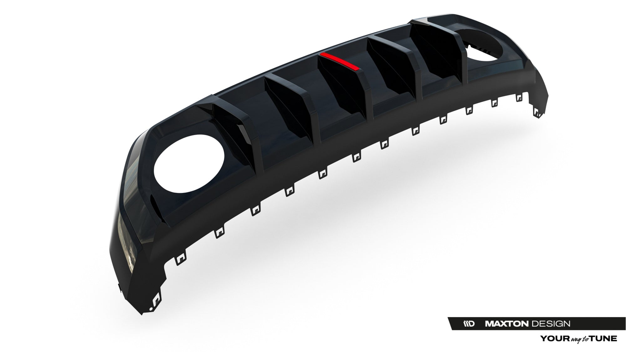 Maxton Design Difusor trasero para Audi RS3 8Y Sportback 8Y Facelift (Version with original reflector) - imagen 7