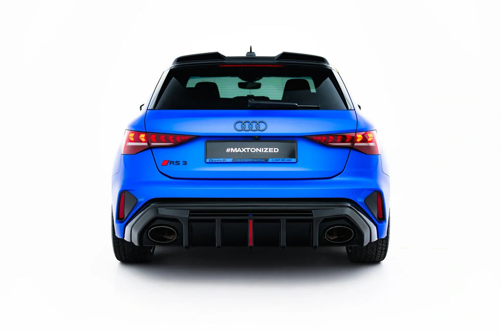 Maxton Design Difusor trasero para Audi RS3 8Y Sportback 8Y Facelift (Version with original reflector) - imagen 2