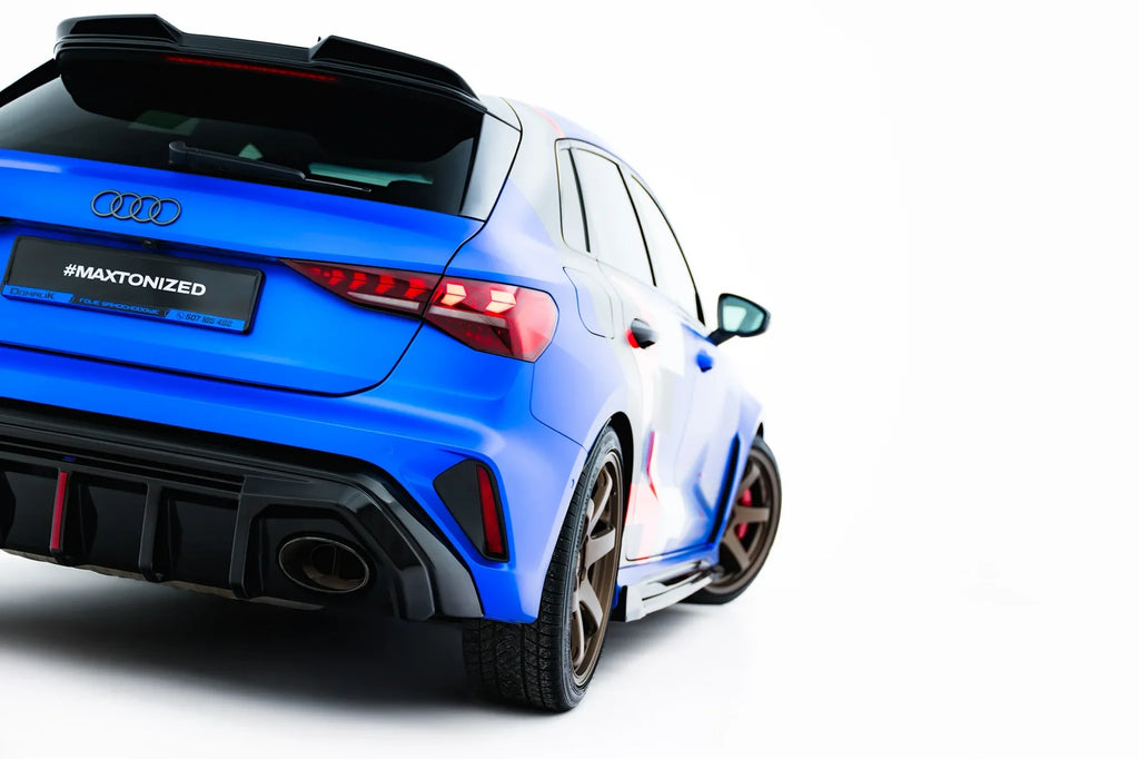Maxton Design Difusor trasero para Audi RS3 8Y Sportback 8Y Facelift (Version with original reflector) - imagen 5