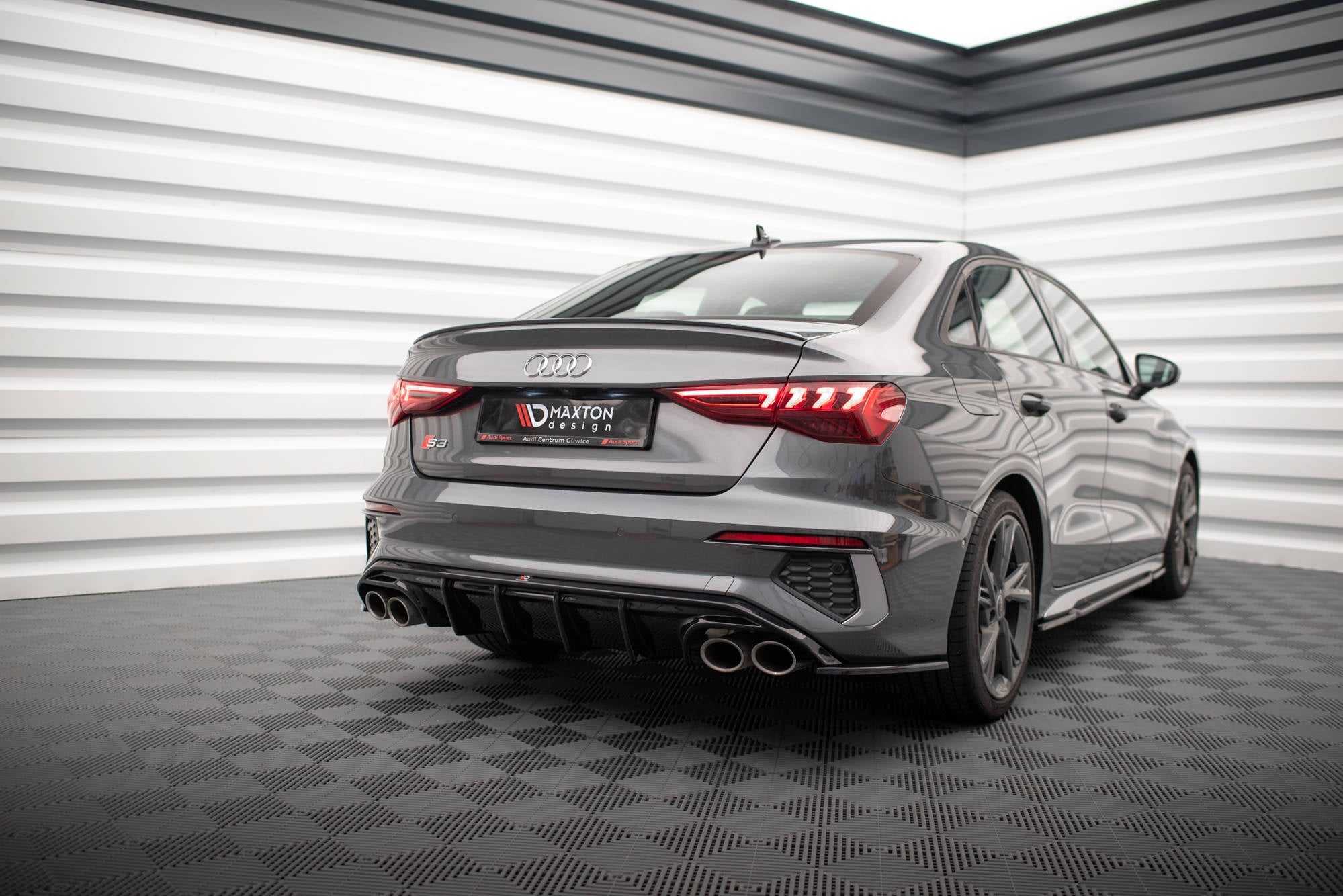 Maxton Design Difusor trasero para Audi S3 Sedan 8Y - imagen 2