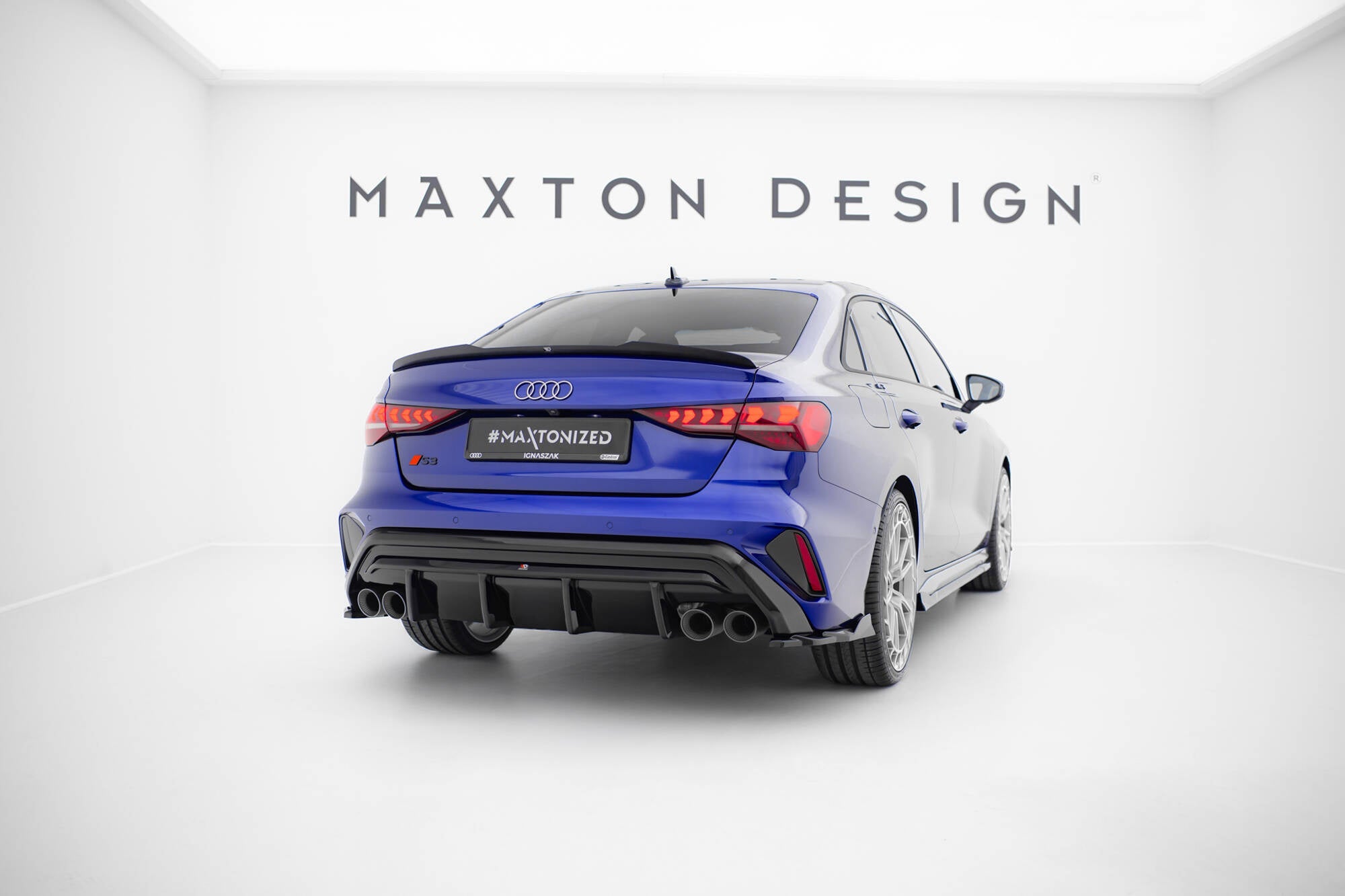Maxton Design Difusor trasero para Audi S3 Sedan 8Y Facelift - imagen 1