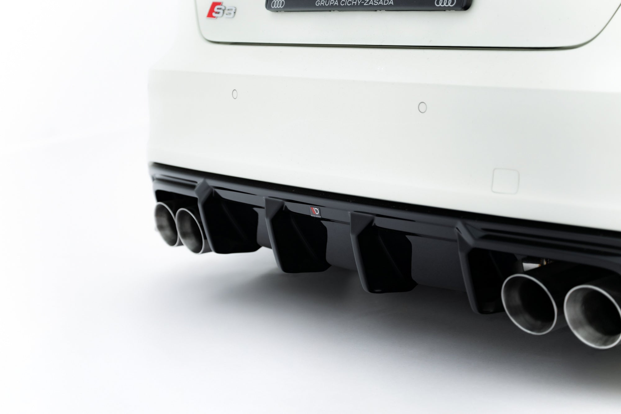 Maxton Design Difusor trasero para Audi S3 Sportback 8V - imagen 2
