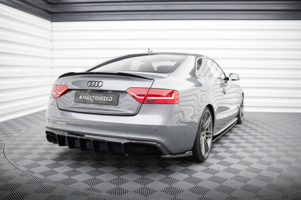 Maxton Design Difusor trasero para Audi S5 / A5 S-Line 8T Facelift (Single side dual Exhaust version) - imagen 2