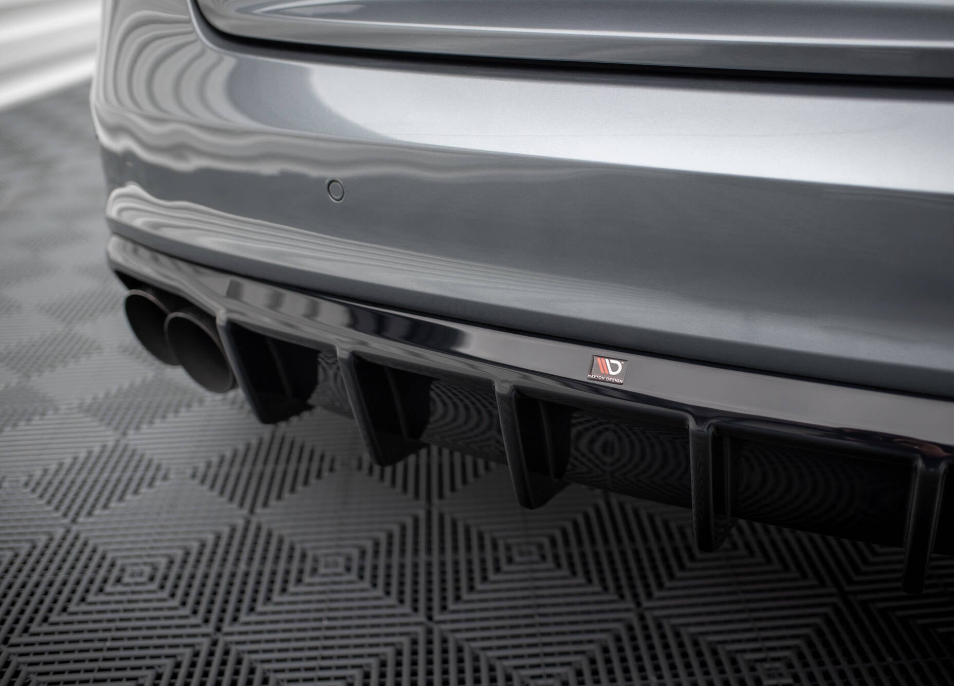 Maxton Design Difusor trasero para Audi S5 / A5 S-Line 8T Facelift (Single side dual Exhaust version) - imagen 3