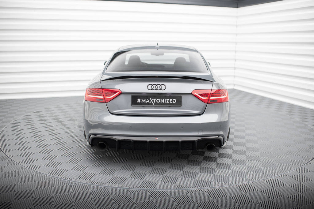 Maxton Design Difusor trasero para Audi S5 / A5 S-Line 8T Facelift (Version with single Exhausts on both sides) - imagen 2