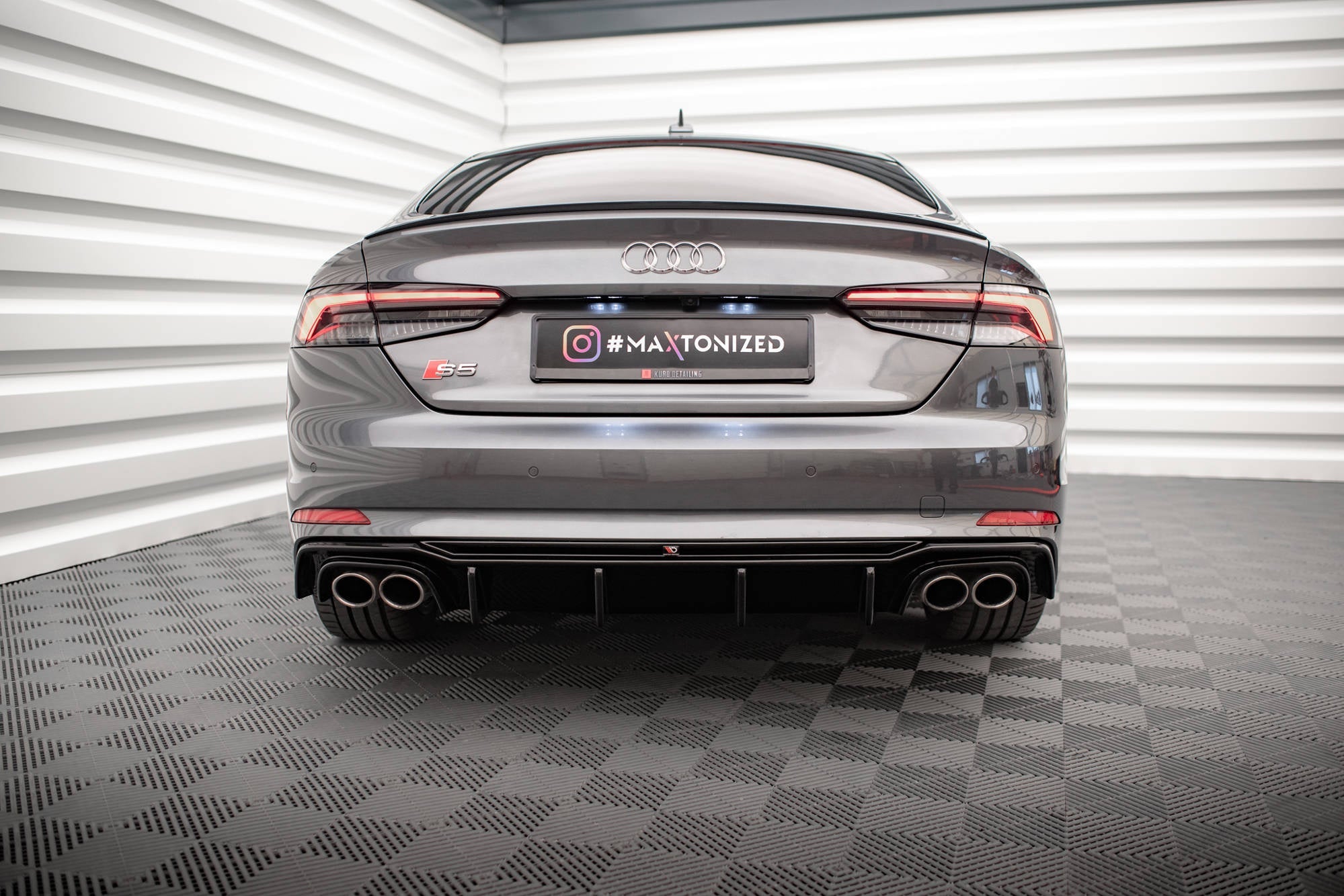 Maxton Design Difusor trasero para Audi S5 F5 Coupe / Sportback - imagen 1