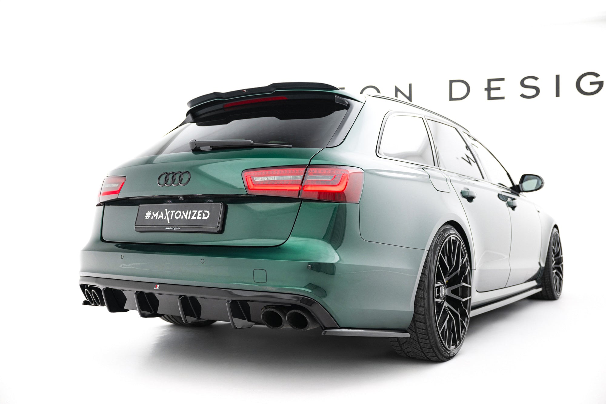 Maxton Design Difusor trasero para Audi S6 Avant C7 - imagen 1