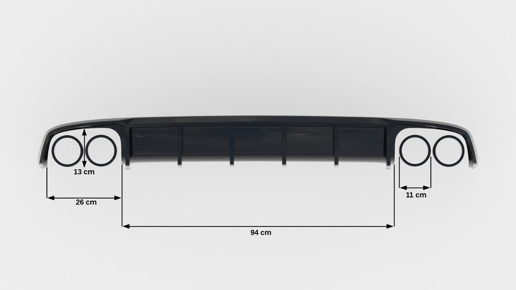 Maxton Design Difusor trasero para Audi S7 C7 - imagen 6