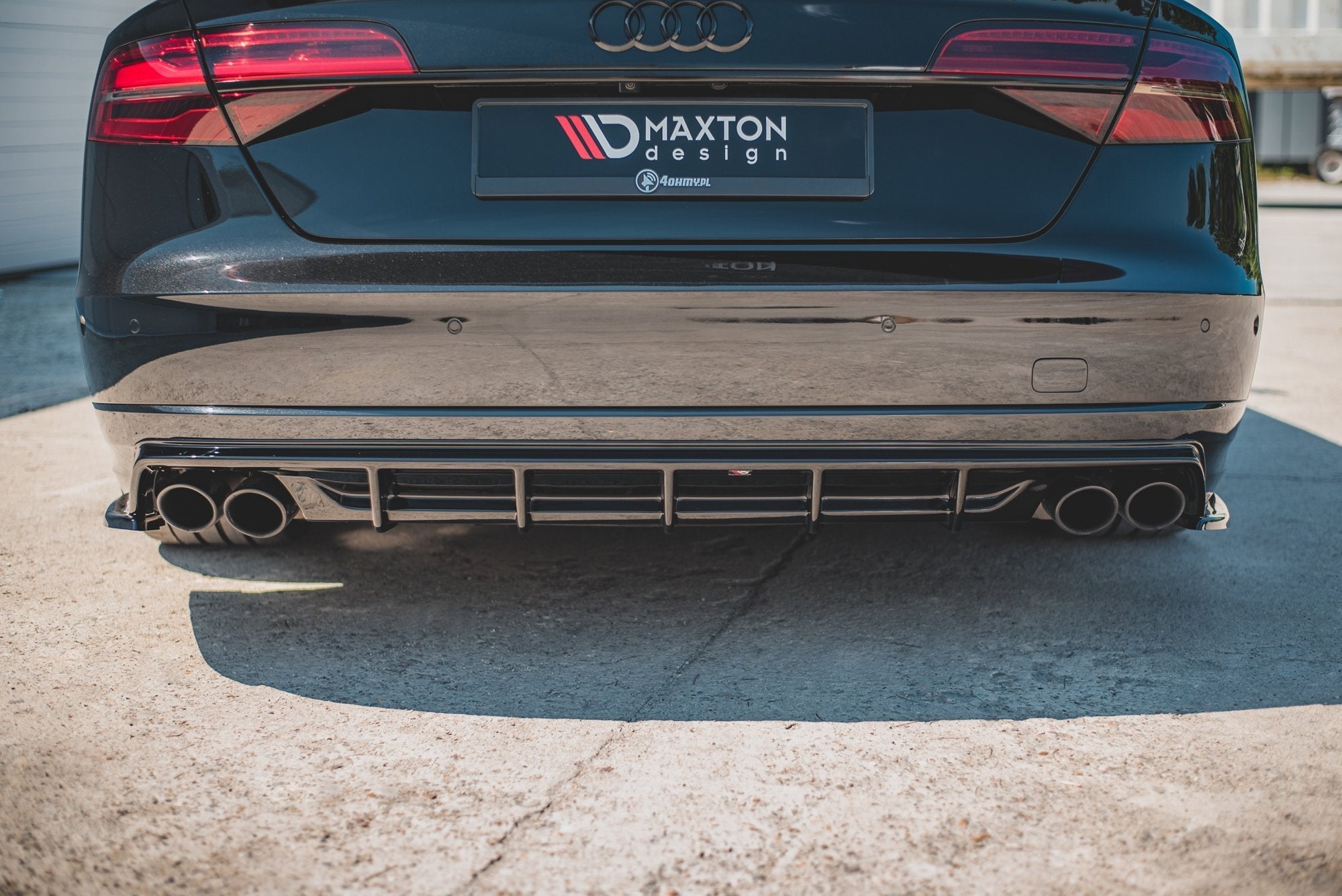 Maxton Design Difusor trasero para Audi S8 D4 Facelift - imagen 1