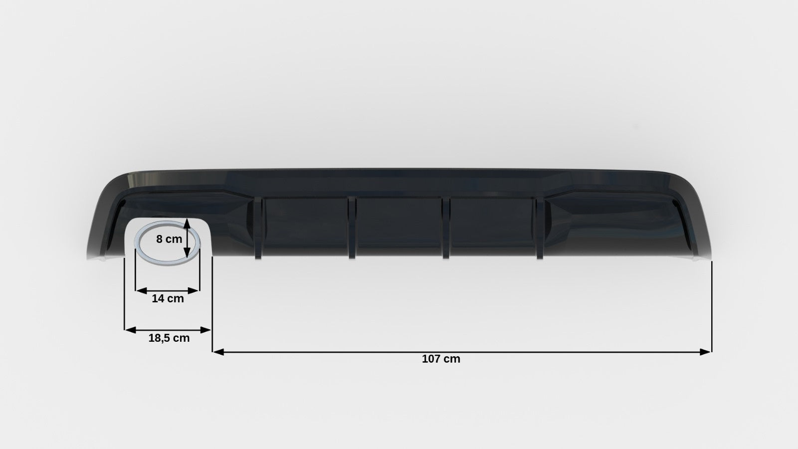 Maxton Design Difusor trasero para BMW 1 M-Pack E82 - imagen 6