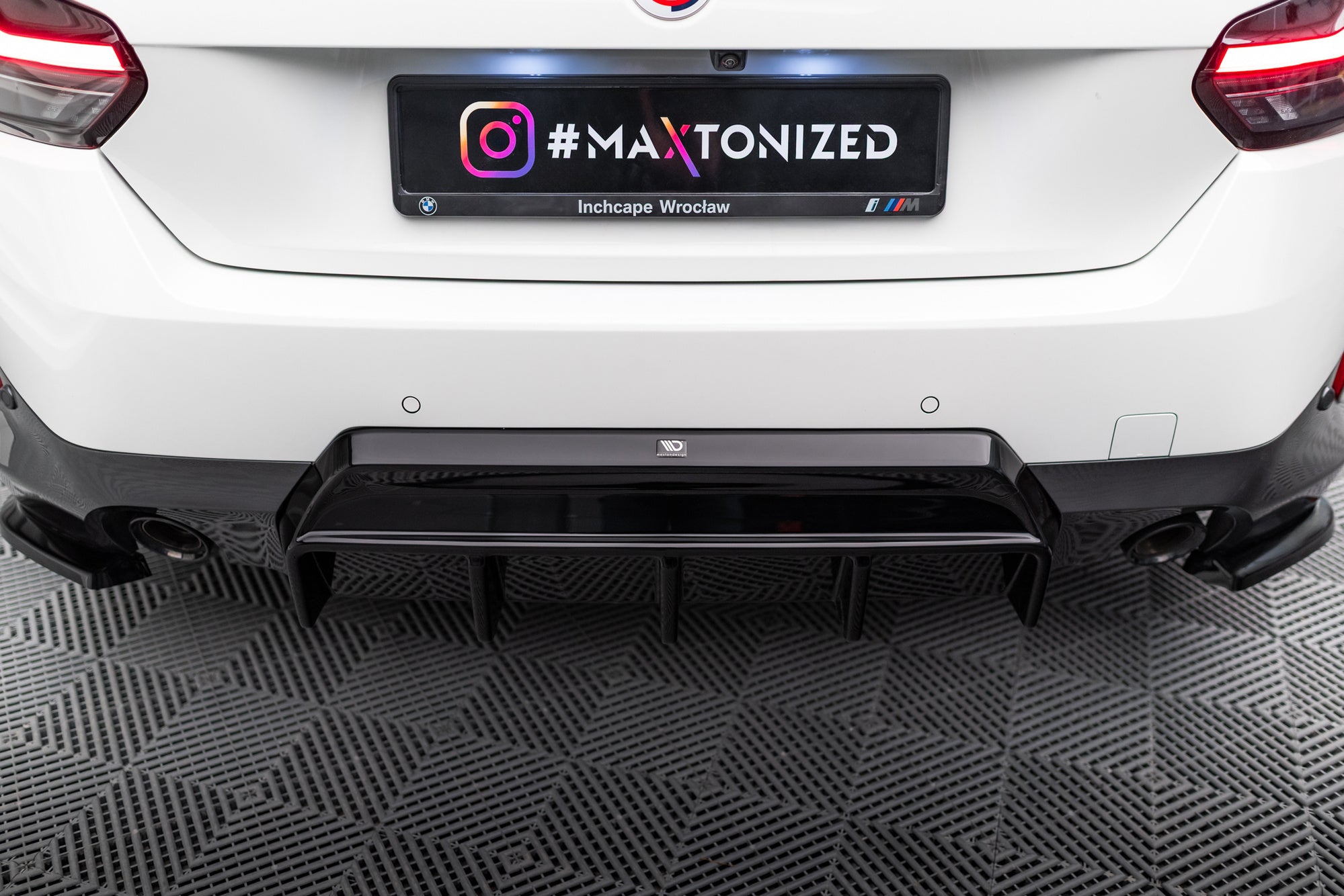 Maxton Design Difusor trasero para BMW 2 M-Pack Coupe G42 - imagen 2