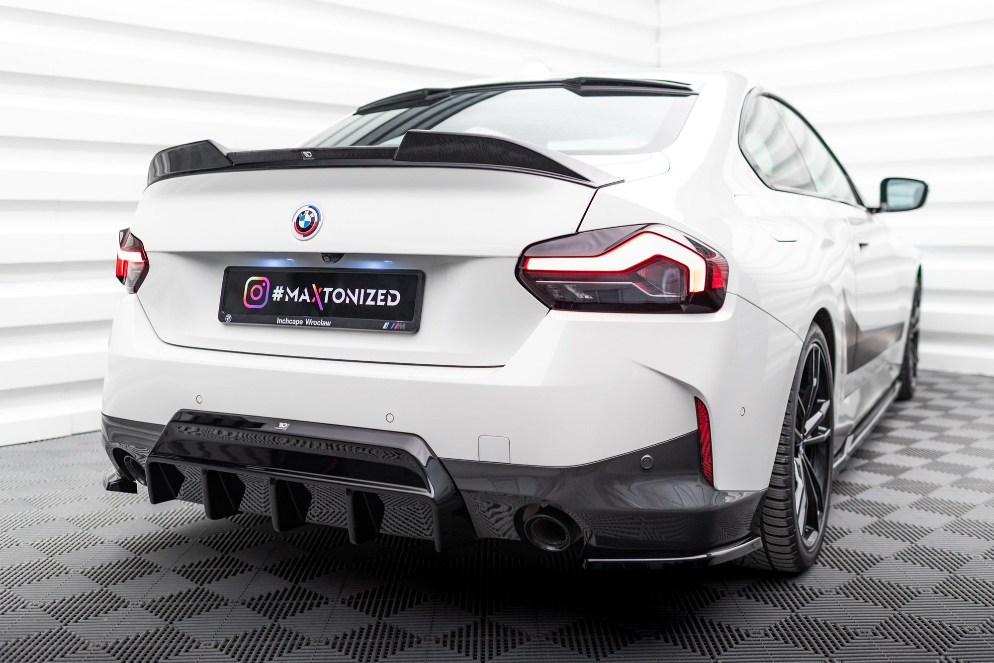 Maxton Design Difusor trasero para BMW 2 M-Pack Coupe G42 - imagen 4