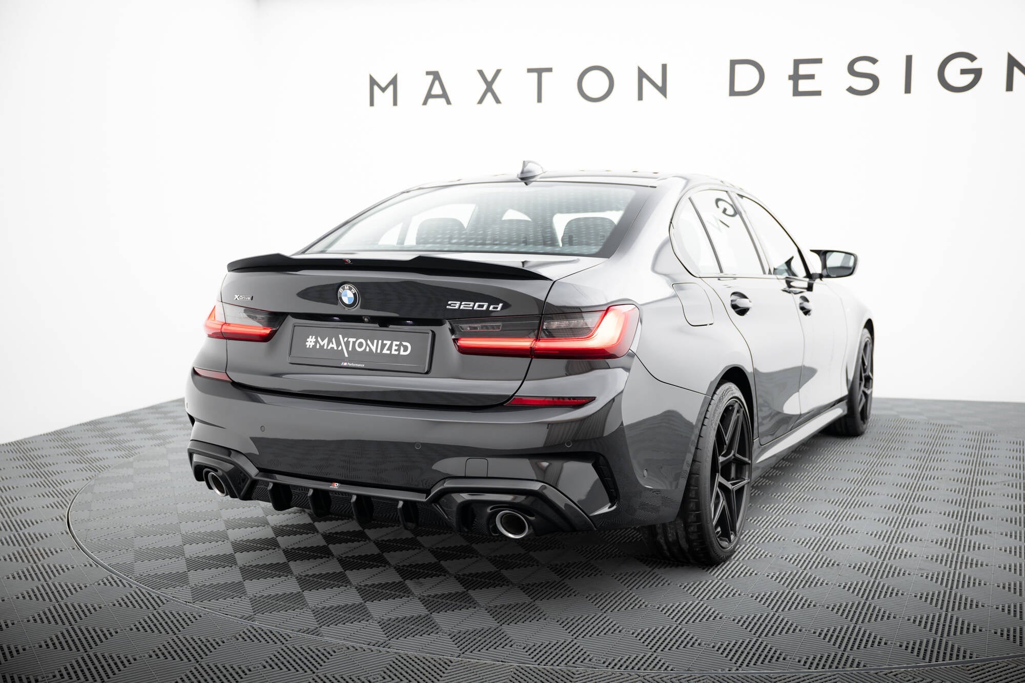 Maxton Design Difusor trasero para BMW 3 M-Pack G20 / G21 (para car with towbar) - imagen 6
