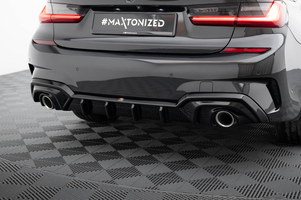 Maxton Design Difusor trasero para BMW 3 M-Pack G20 / G21 (para car with towbar) - imagen 7