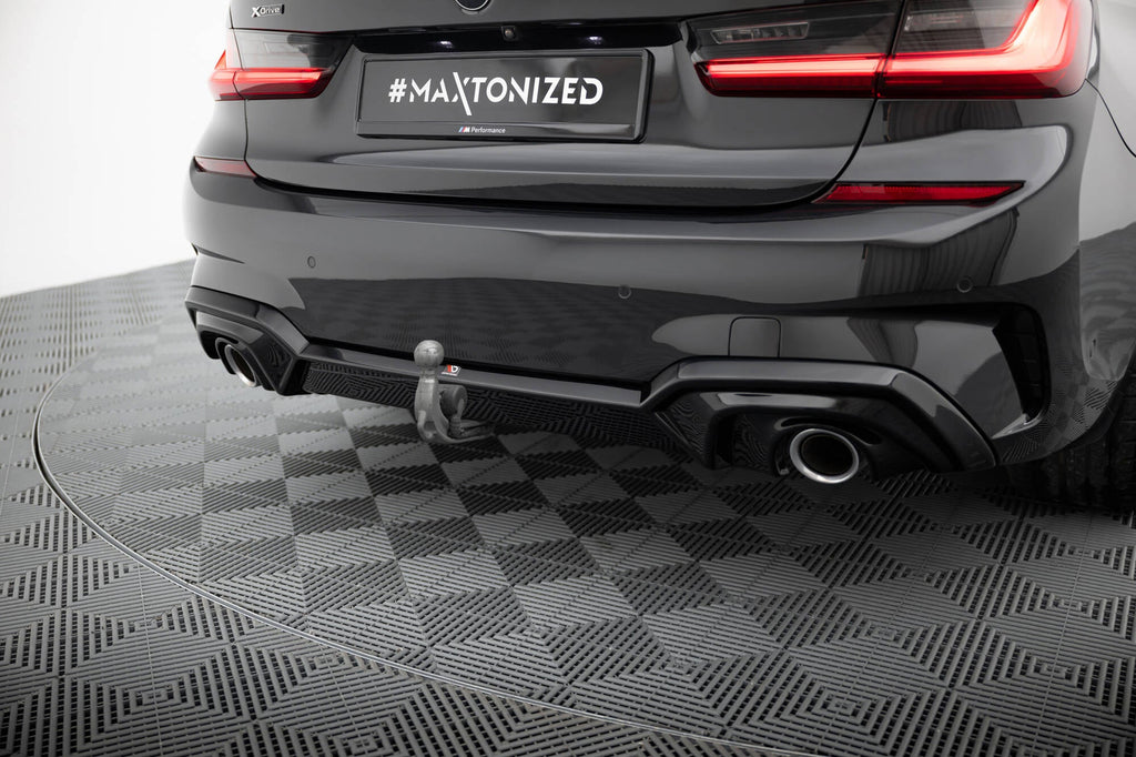 Maxton Design Difusor trasero para BMW 3 M-Pack G20 / G21 (para car with towbar) - imagen 1