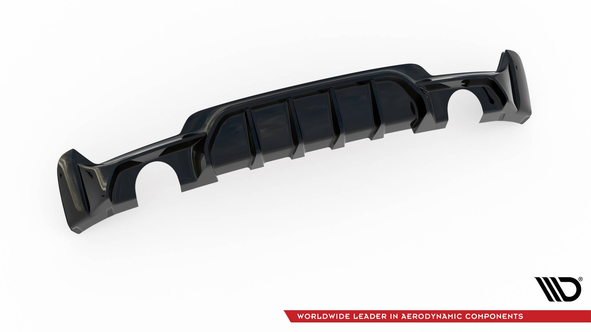 Maxton Design Difusor trasero para BMW 4 Coupe / Gran Coupe / Cabrio M-Pack F32 / F36 / F33 (Version with single Exhausts on both sides) - imagen 6