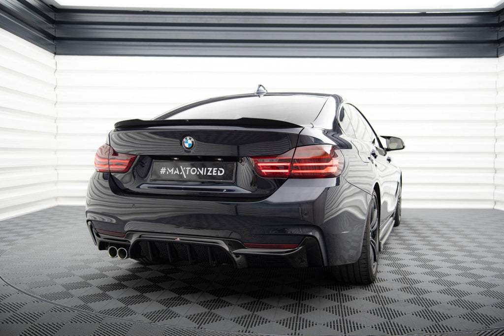 Maxton Design Difusor trasero para BMW 4 Coupe / Gran Coupe / Cabrio M-Pack F32 / F36 / F33 (Version with Exhaust on one side) - imagen 3