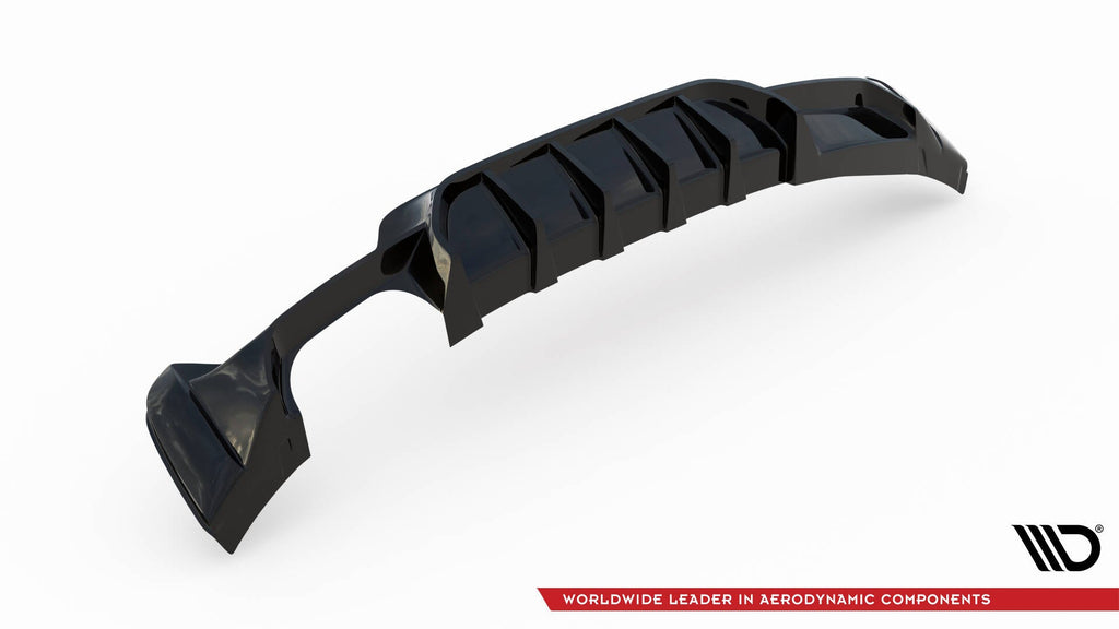 Maxton Design Difusor trasero para BMW 4 Coupe / Gran Coupe / Cabrio M-Pack F32 / F36 / F33 (Version with Exhaust on one side) - imagen 4