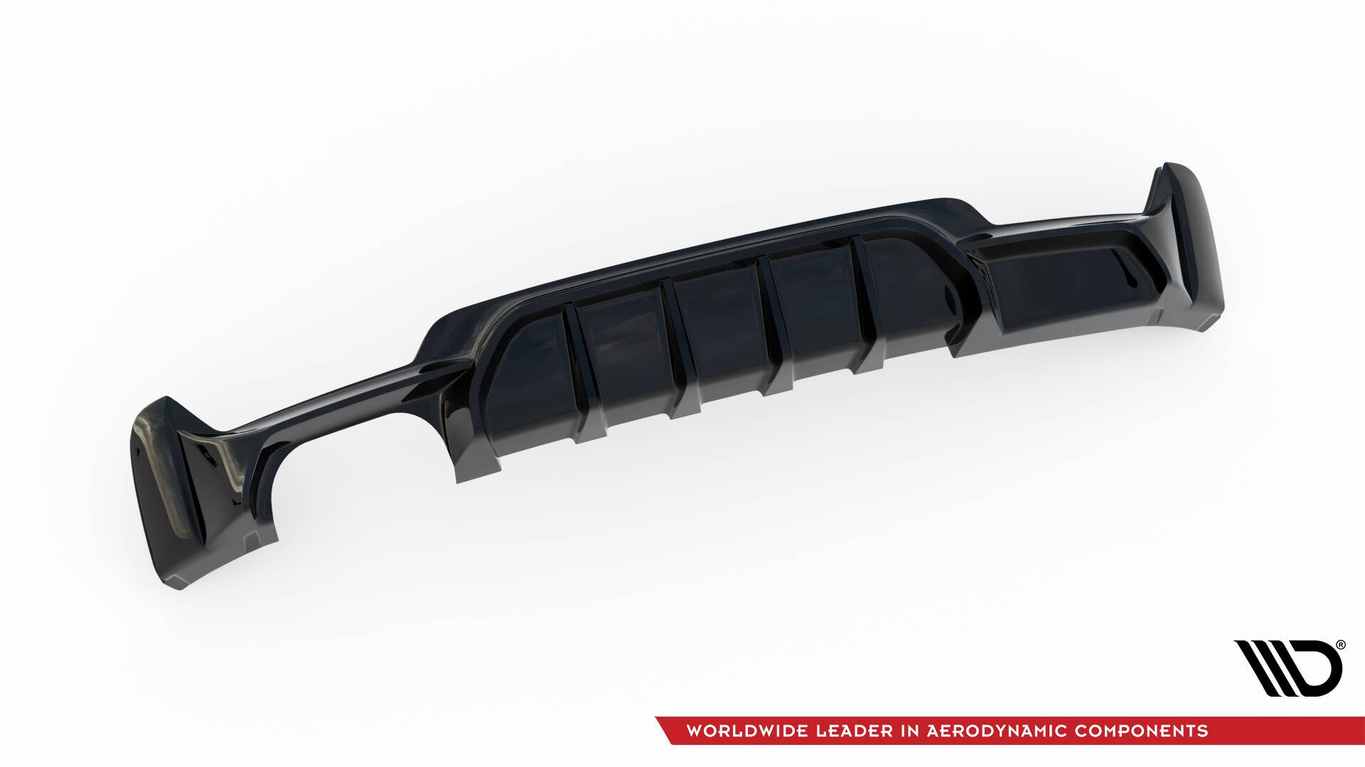 Maxton Design Difusor trasero para BMW 4 Coupe / Gran Coupe / Cabrio M-Pack F32 / F36 / F33 (Version with Exhaust on one side) - imagen 5
