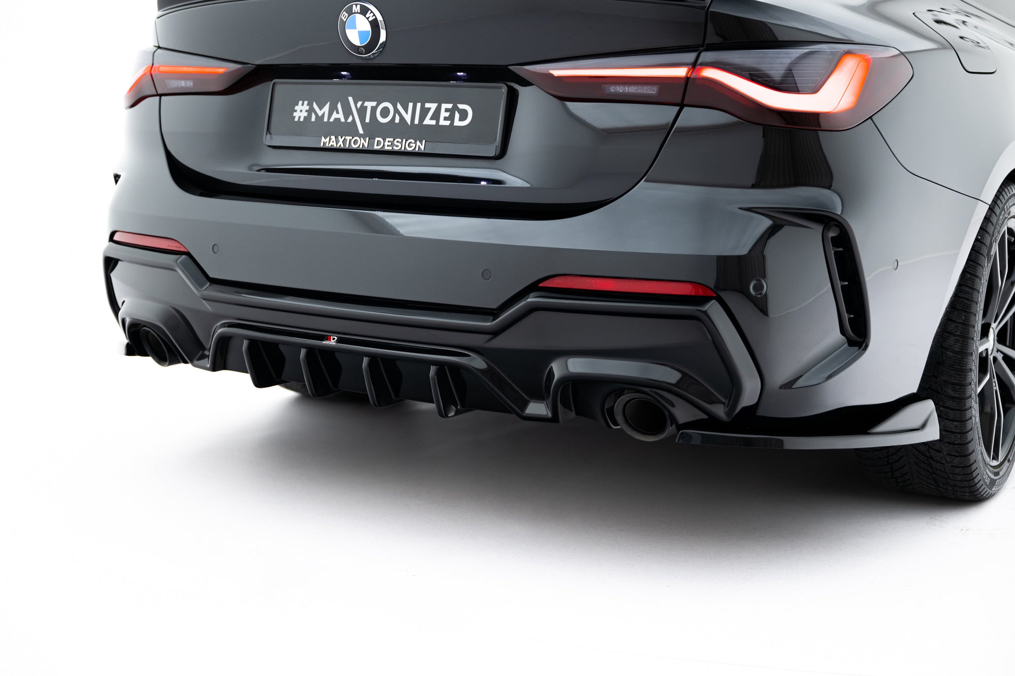 Maxton Design Difusor trasero para BMW 4 M-Pack G22 / G23 / G22 Facelift / G23 Facelift - imagen 1