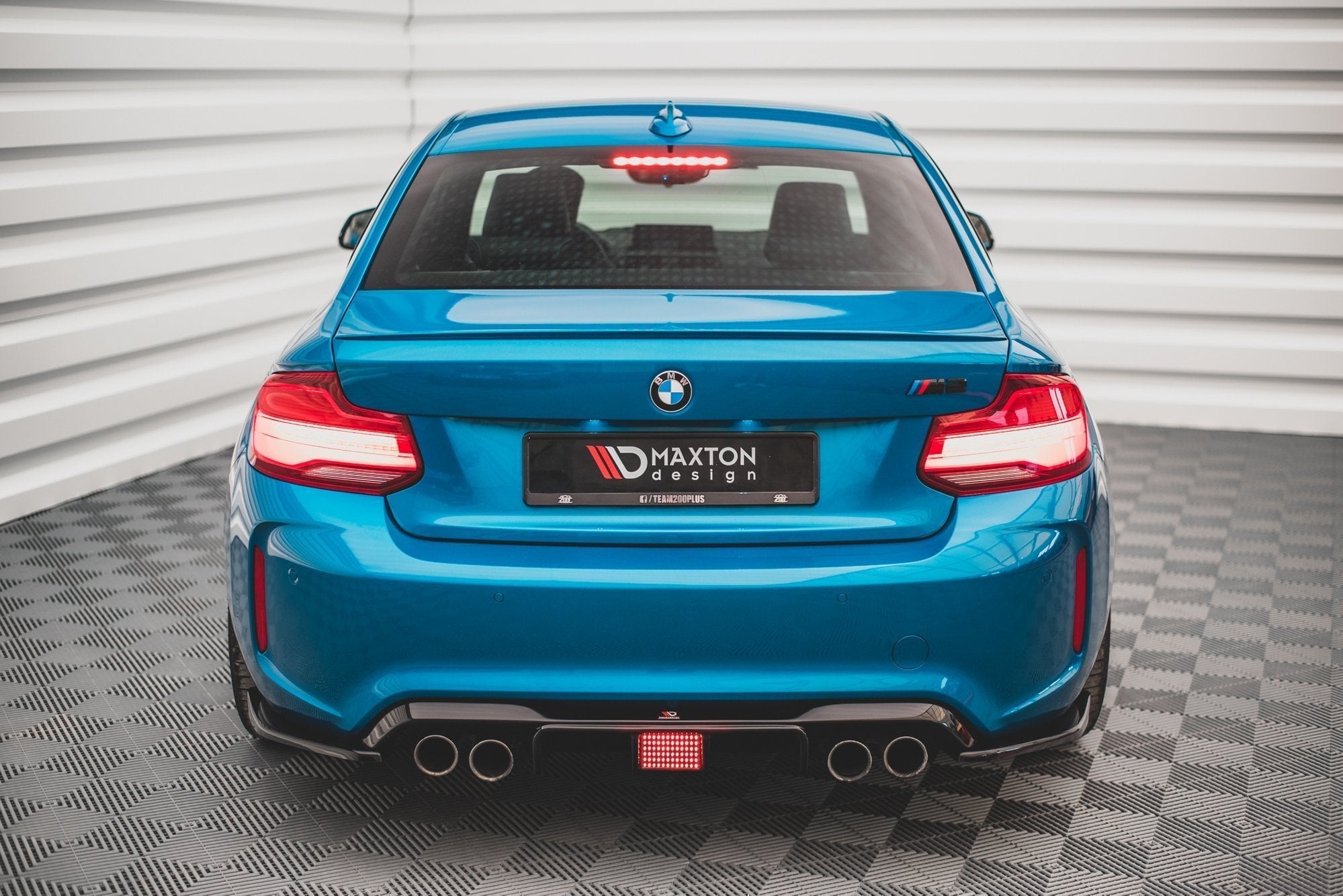 Maxton Design Difusor trasero para BMW M2 F87 - imagen 4