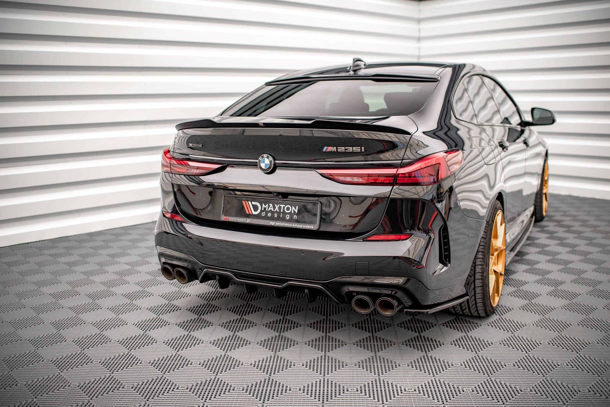 Maxton Design Difusor trasero para BMW M235i Gran Coupe F44 - imagen 1