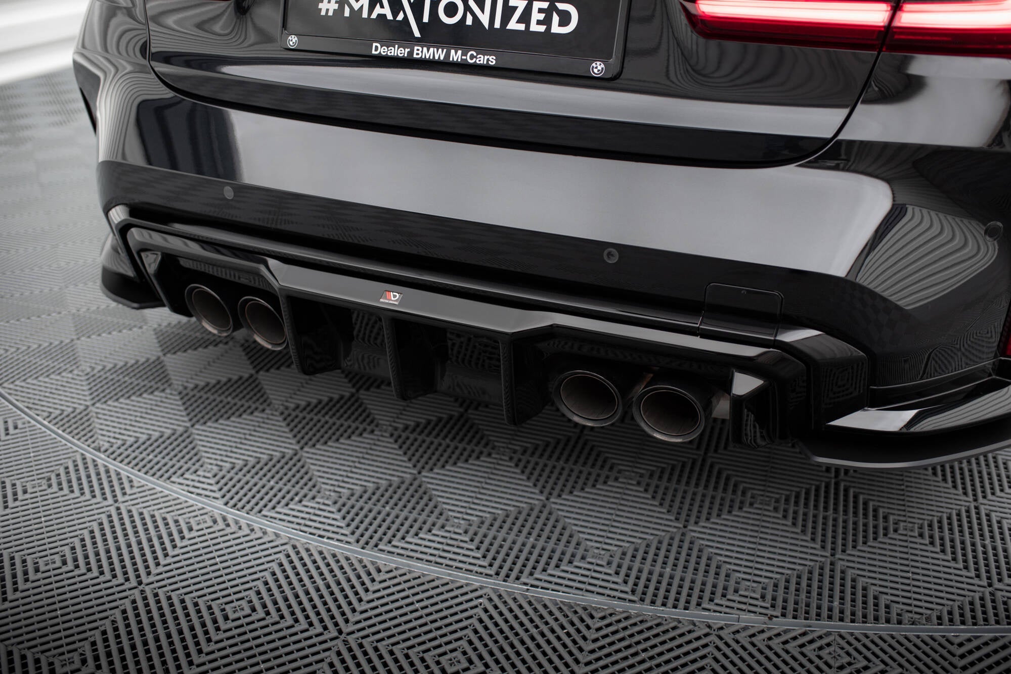 Maxton Design Difusor trasero para BMW M3 Sedan / Touring G80 / G81 - imagen 1