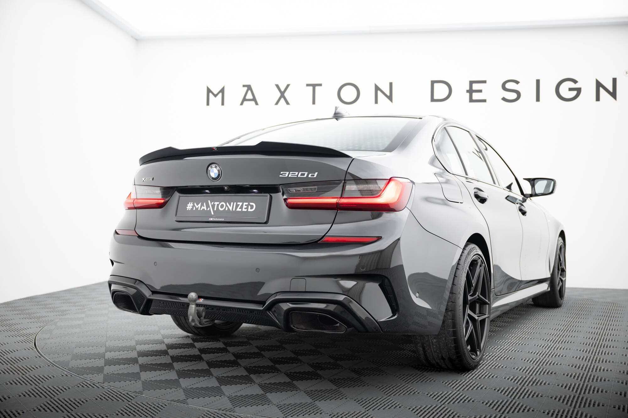 Maxton Design Difusor trasero para BMW M340i G20 / G21 (para car with towbar) - imagen 2