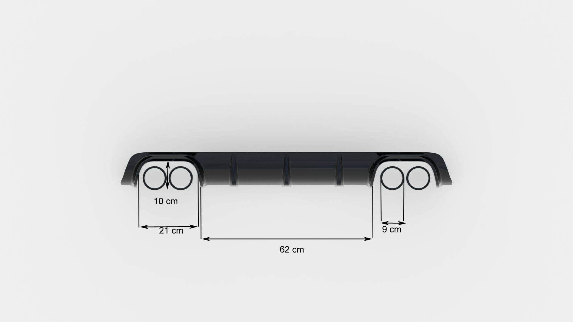 Maxton Design Difusor trasero para BMW M5 / 5 M-Pack E39 - imagen 7