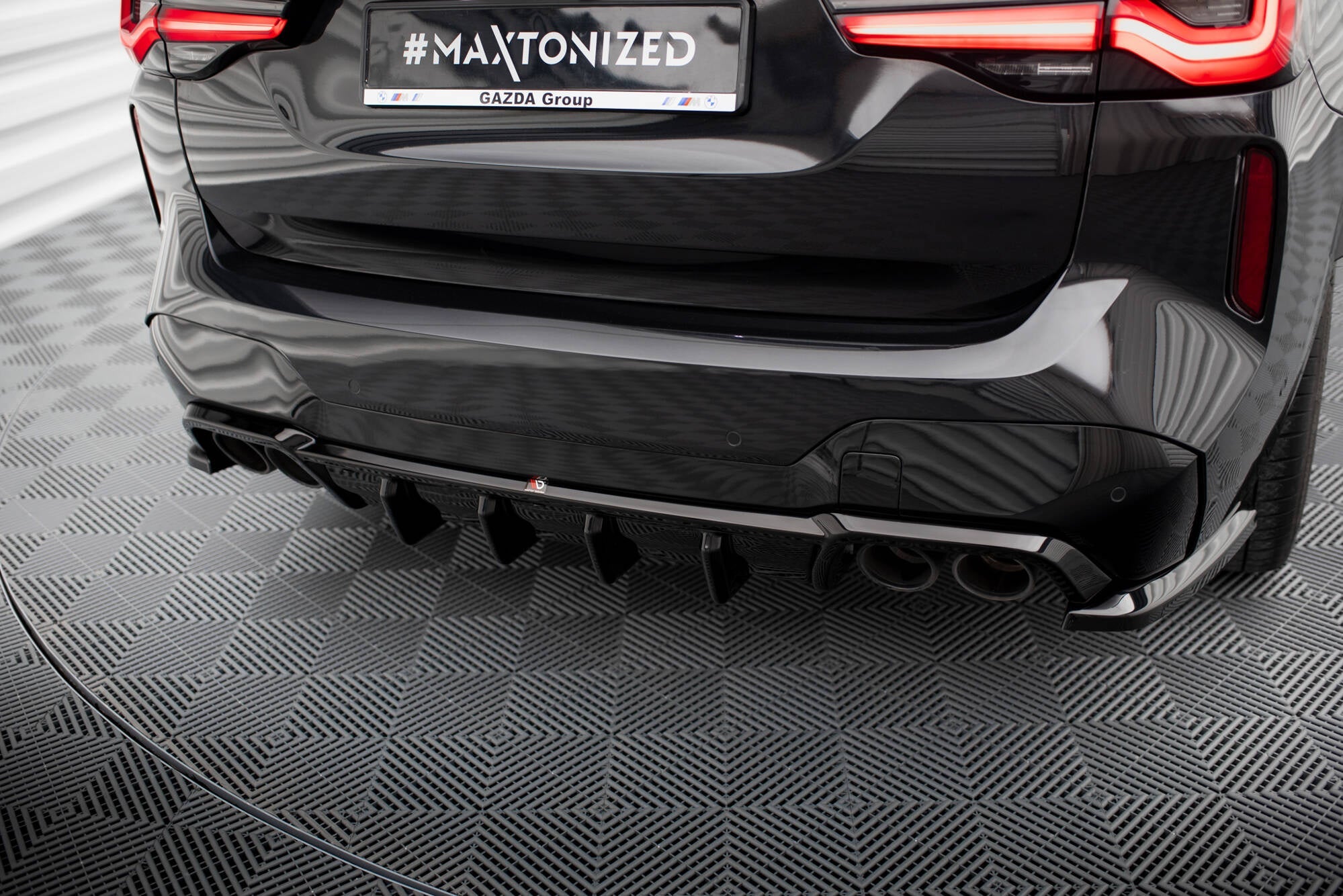 Maxton Design Difusor trasero para BMW X3 M F97 / F97 Facelift - imagen 1