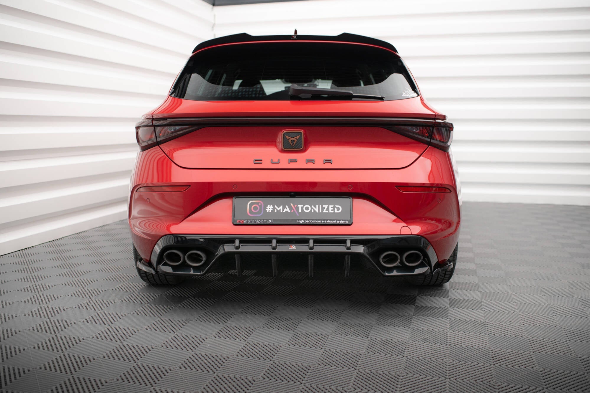 Maxton Design Difusor trasero para Cupra Leon Hatchback Mk1 - imagen 5