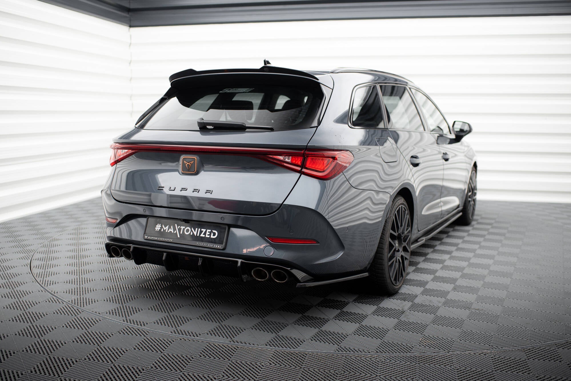 Maxton Design Difusor trasero para Cupra Leon ST Mk1 - imagen 2