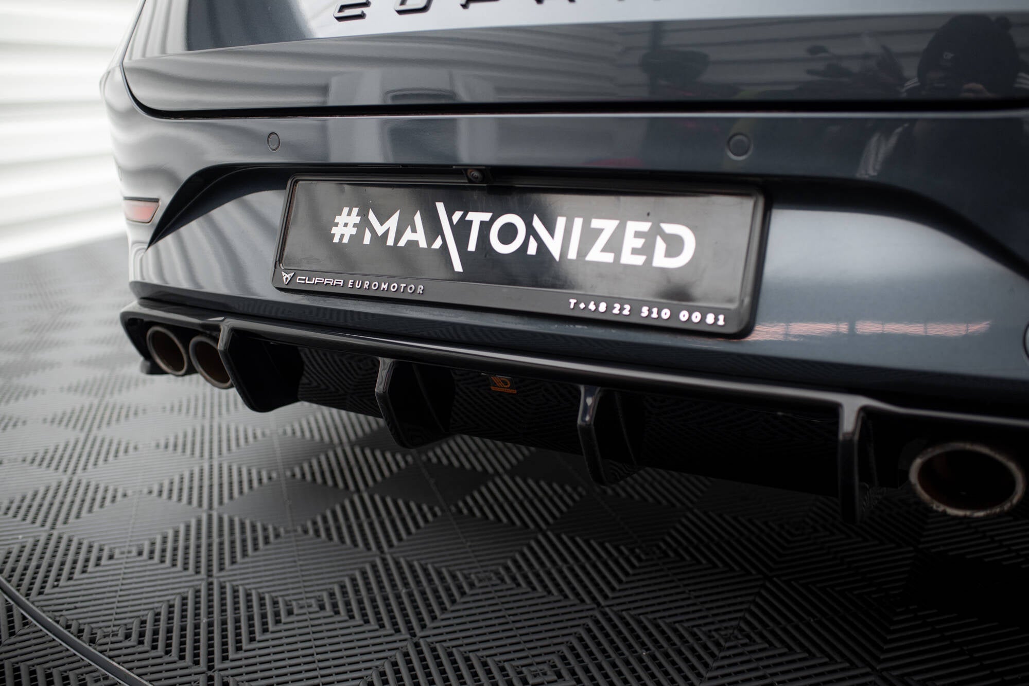 Maxton Design Difusor trasero para Cupra Leon ST Mk1 - imagen 3