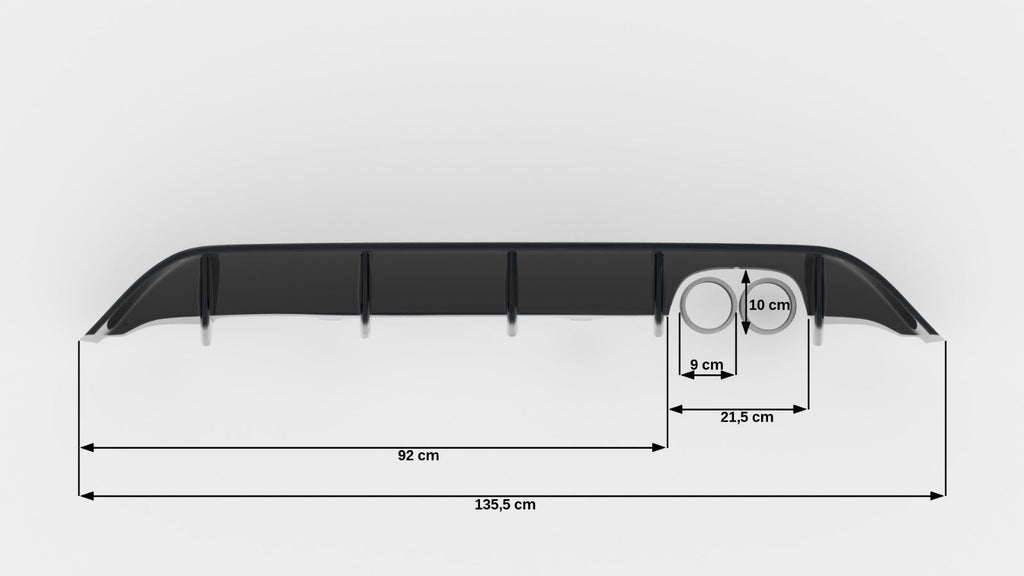 Maxton Design Difusor trasero para Ford Fiesta Mk8 ST - imagen 6