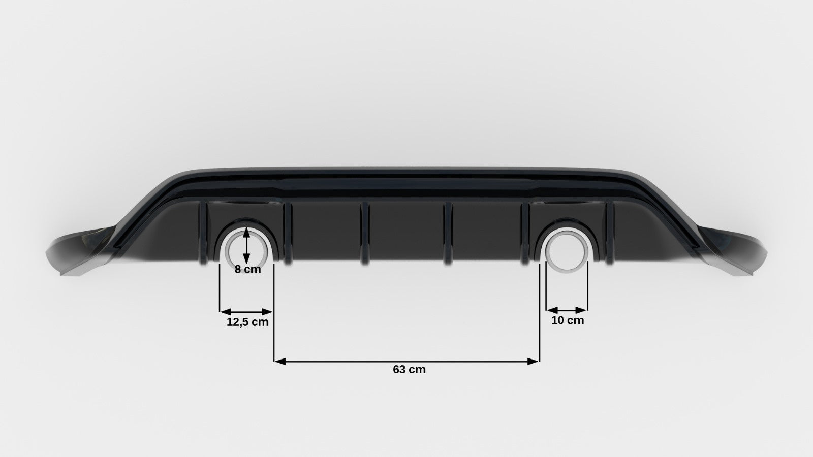 Maxton Design Difusor trasero para Ford Focus Hatchabck ST-Line - imagen 5