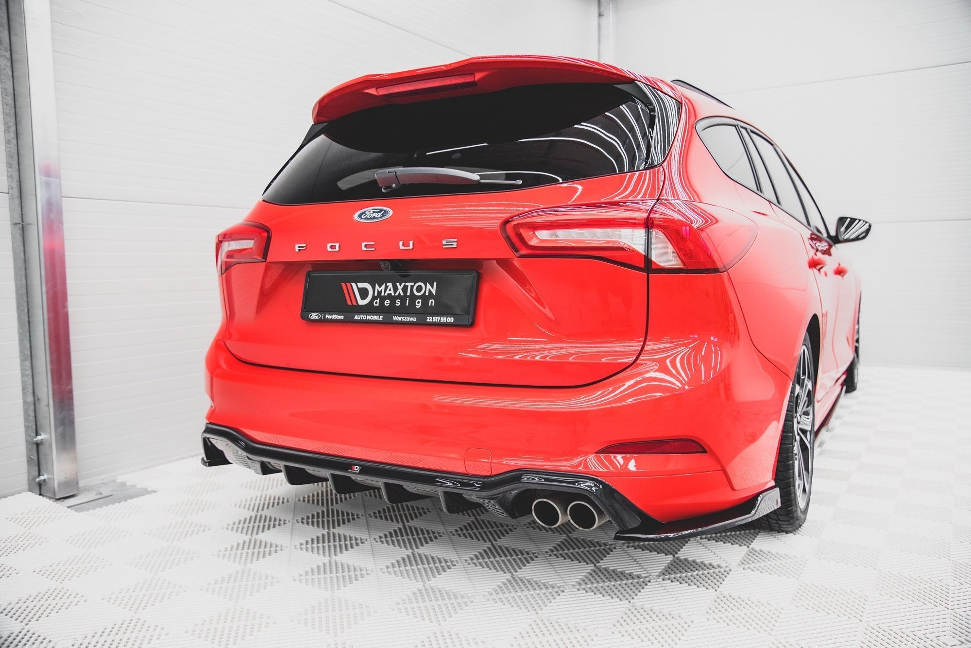 Maxton Design Difusor trasero para Ford Focus ST-Line Estate Mk4 - imagen 2