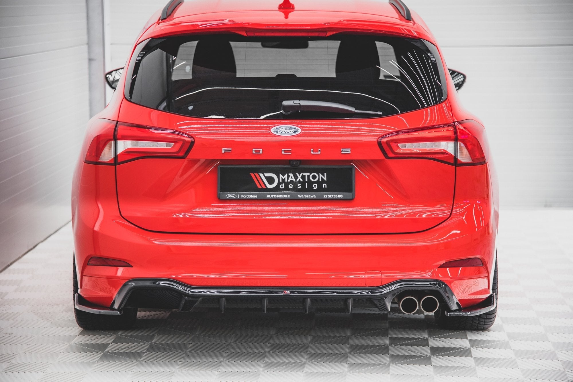 Maxton Design Difusor trasero para Ford Focus ST-Line Estate Mk4 - imagen 1