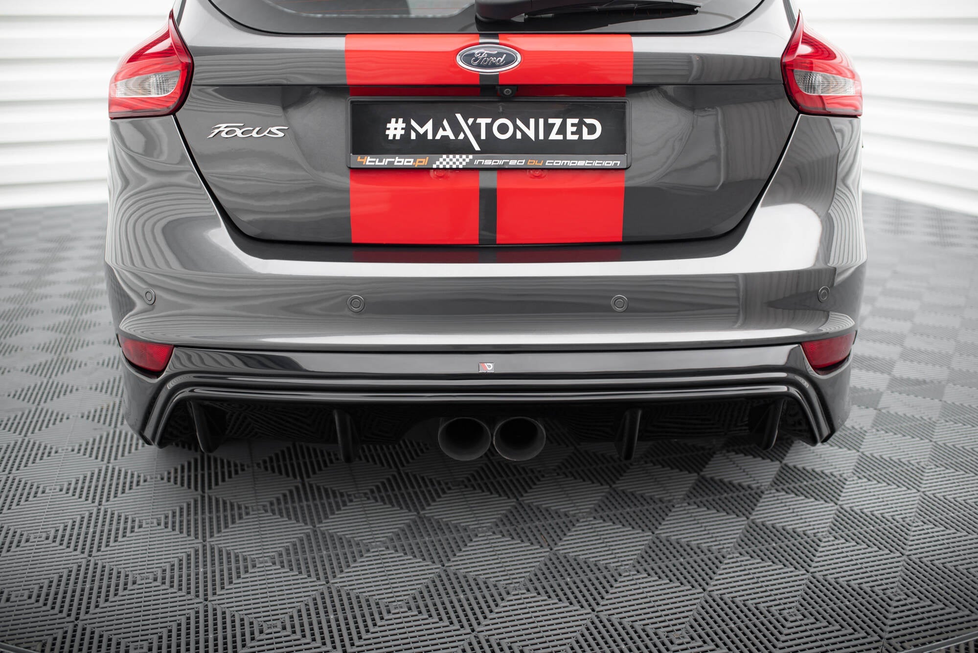 Maxton Design Difusor trasero para Ford Focus ST Mk3 Facelift (RS-LOOK) - imagen 6