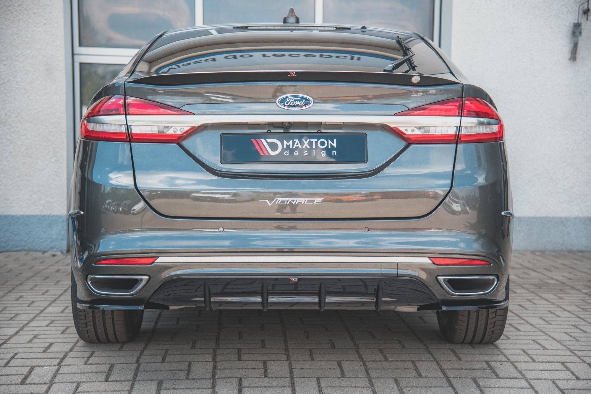 Maxton Design Difusor trasero para Ford Mondeo Vignale Mk5 Facelift - imagen 1