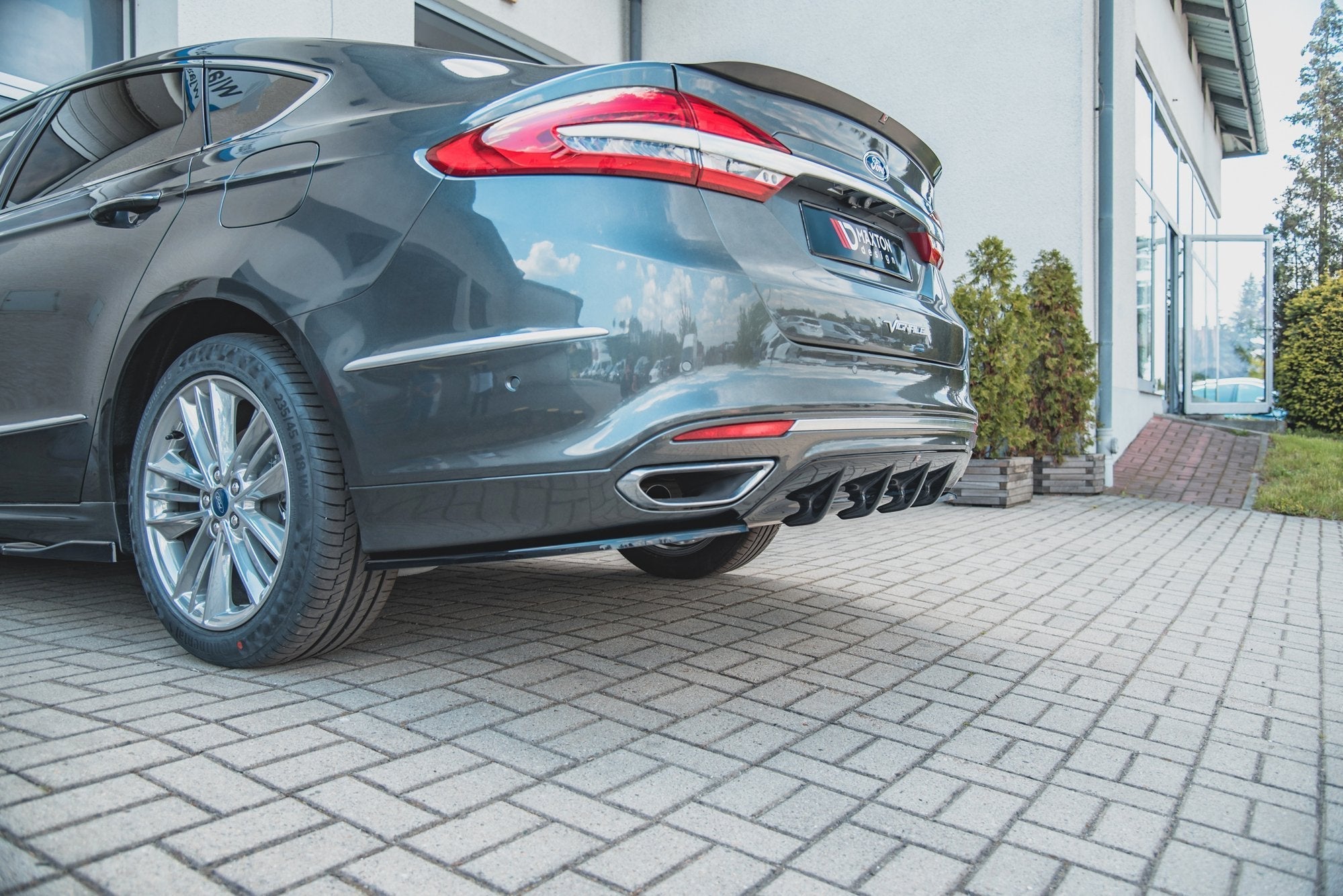 Maxton Design Difusor trasero para Ford Mondeo Vignale Mk5 Facelift - imagen 4