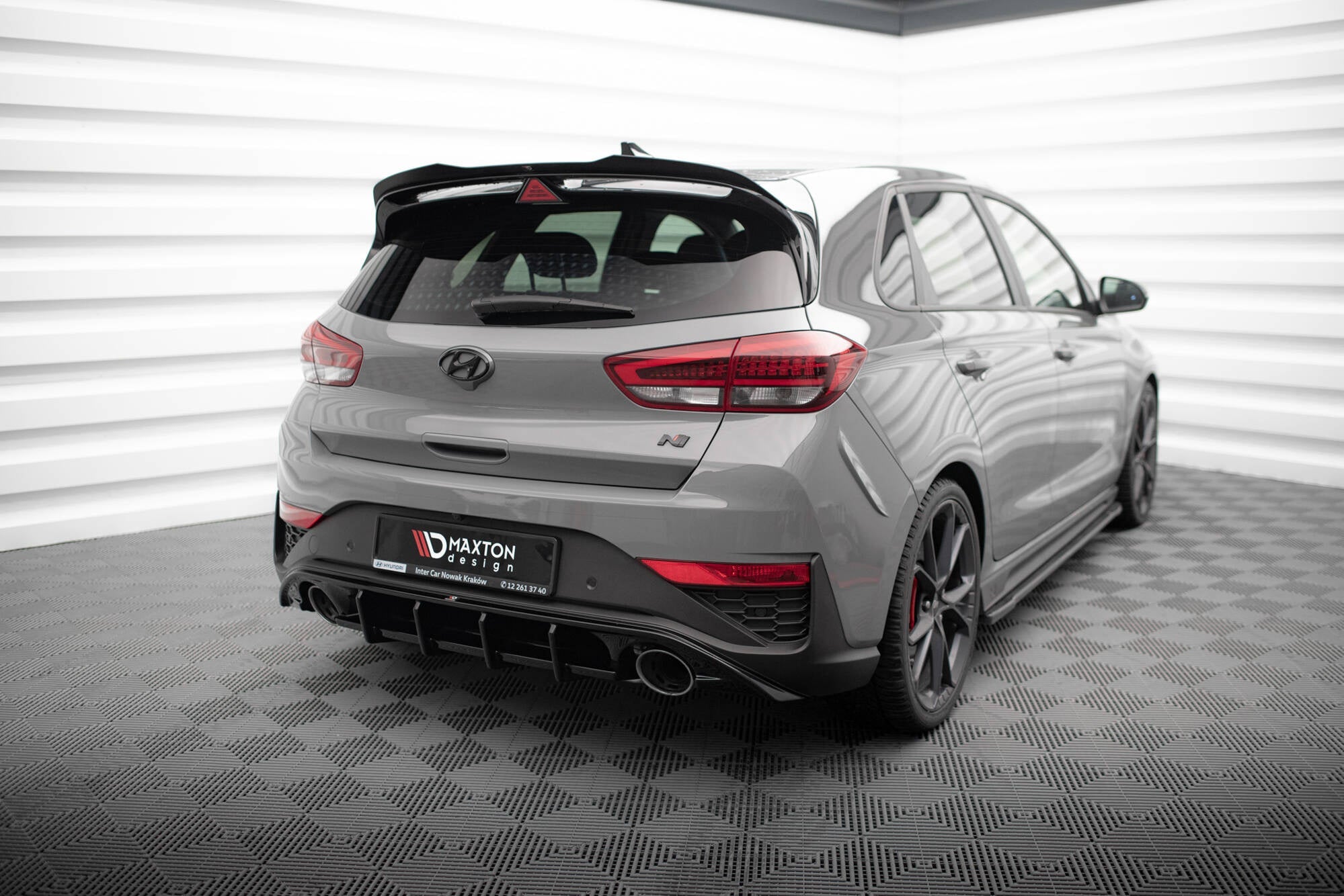 Maxton Design Difusor trasero para Hyundai I30 N Hatchback Mk3 Facelift - imagen 1