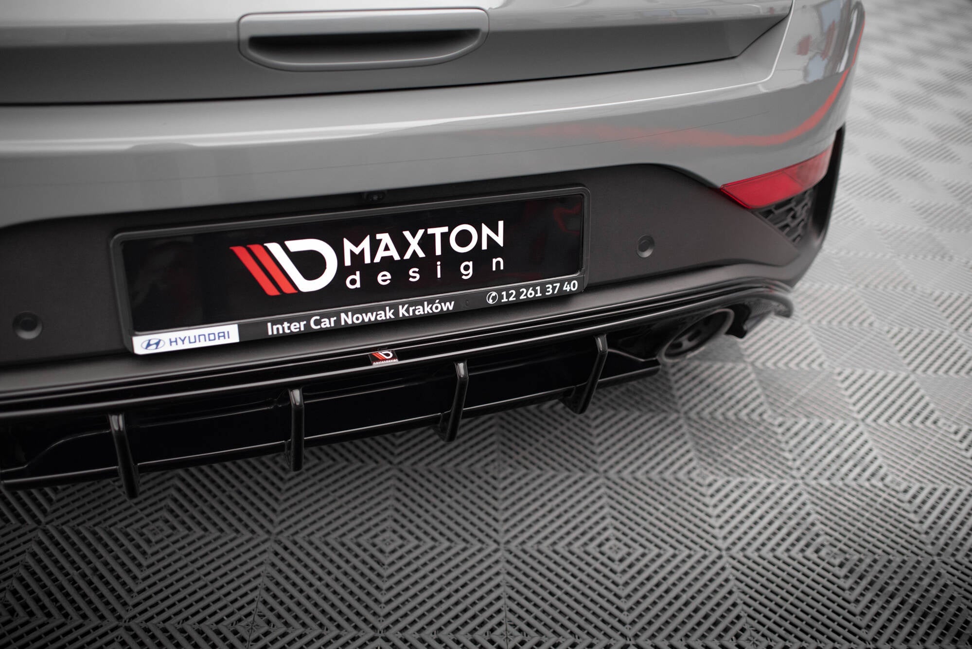 Maxton Design Difusor trasero para Hyundai I30 N Hatchback Mk3 Facelift - imagen 2