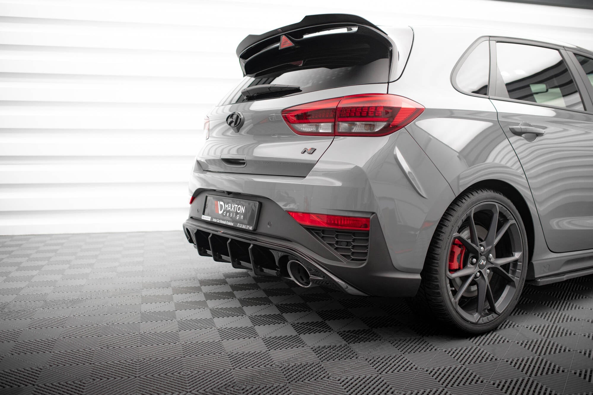 Maxton Design Difusor trasero para Hyundai I30 N Hatchback Mk3 Facelift - imagen 3