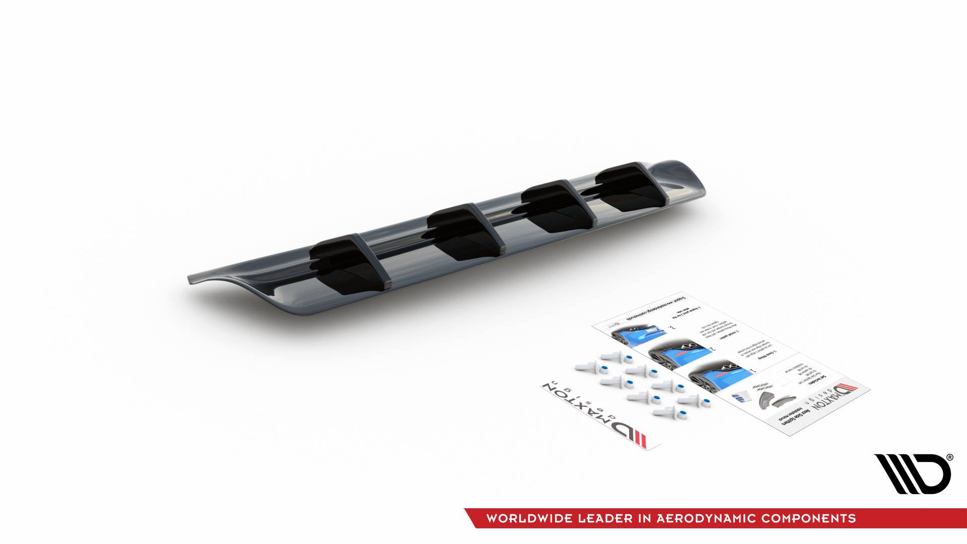 Maxton Design Difusor trasero para Maserati Ghibli Mk3 - imagen 4