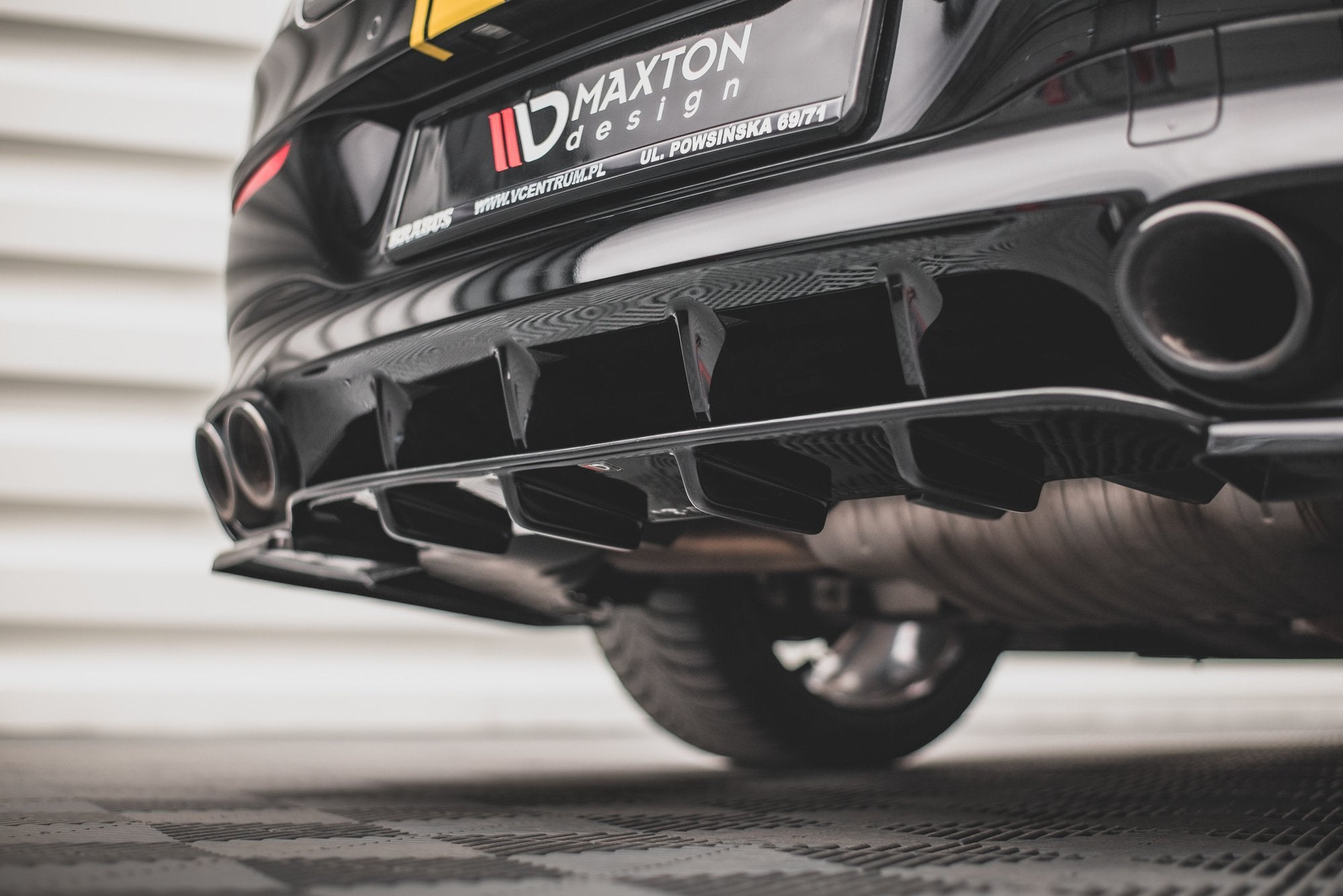 Maxton Design Difusor trasero para Mercedes-AMG CLA 35 Aero / 45 Aero C118 - imagen 1