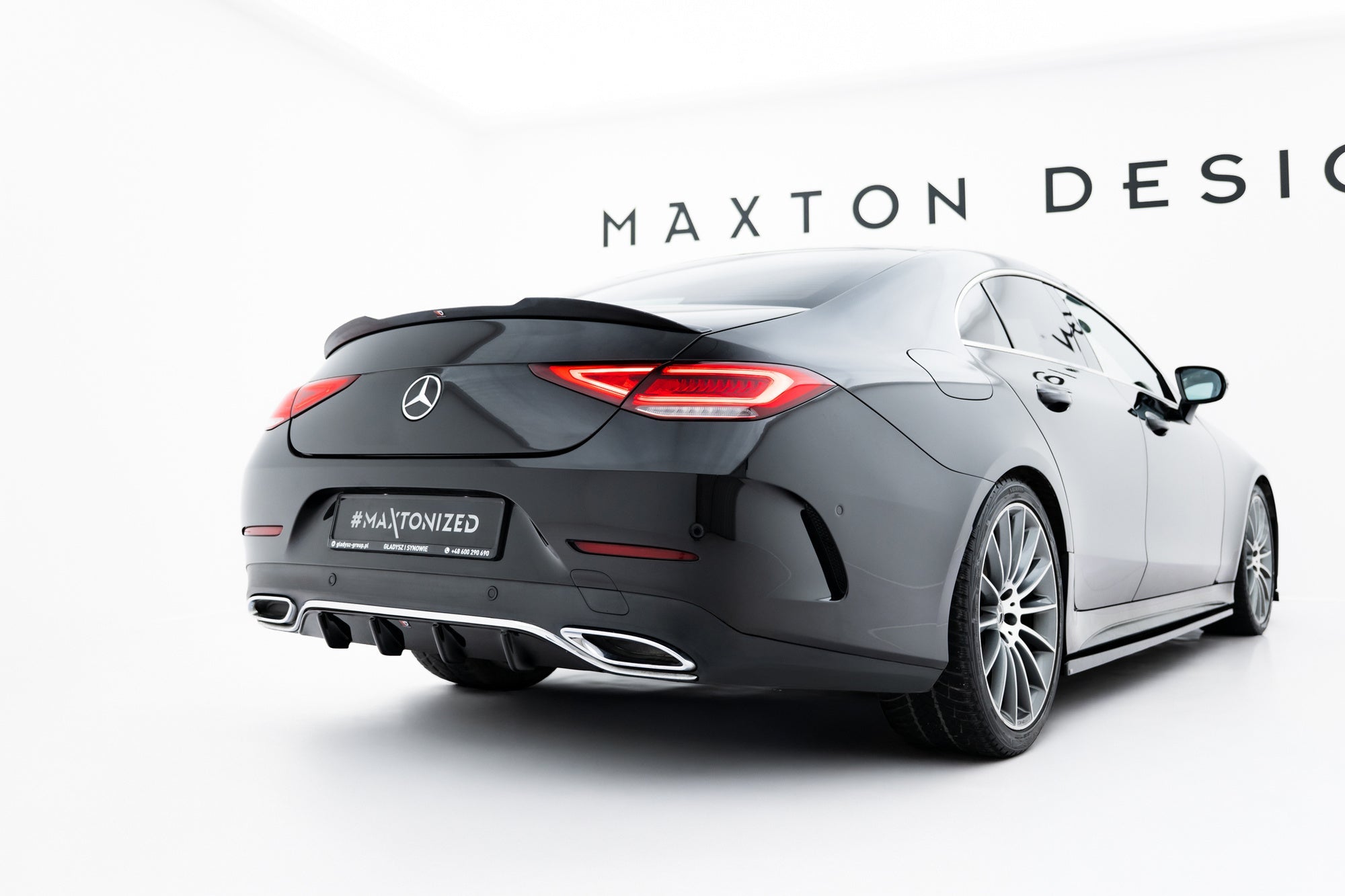 Maxton Design Difusor trasero para Mercedes-Benz CLS AMG-Line C257 - imagen 3