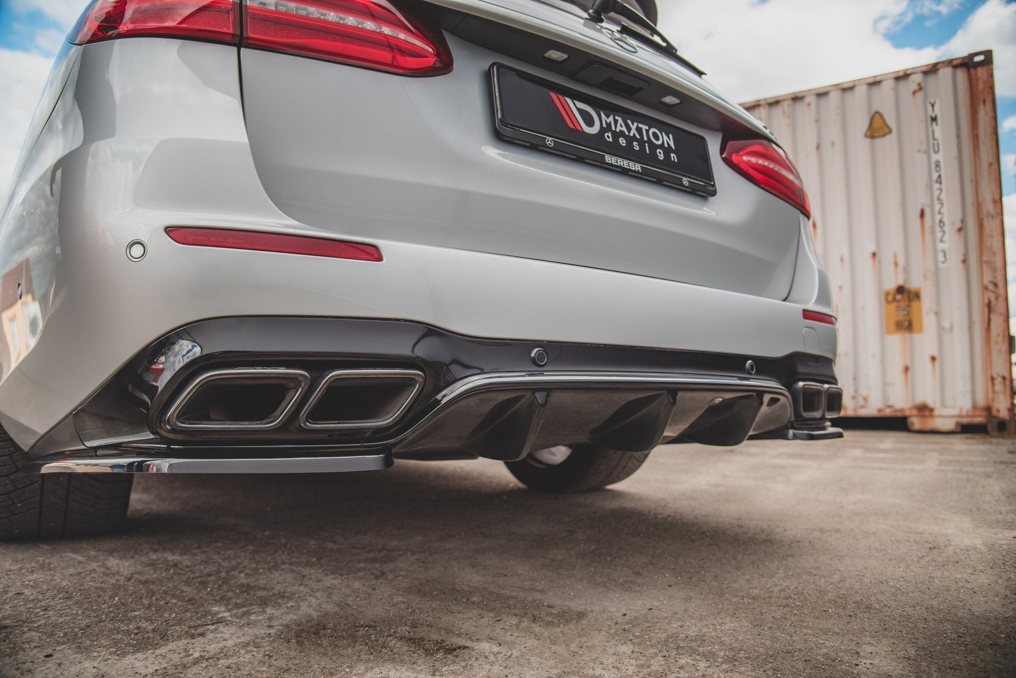 Maxton Design Difusor trasero para Mercedes-Benz E63 AMG Estate S213 - imagen 3